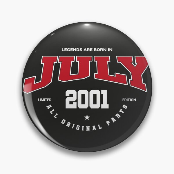 Item preview, July legends 2001 designed and sold by HB Shirts.