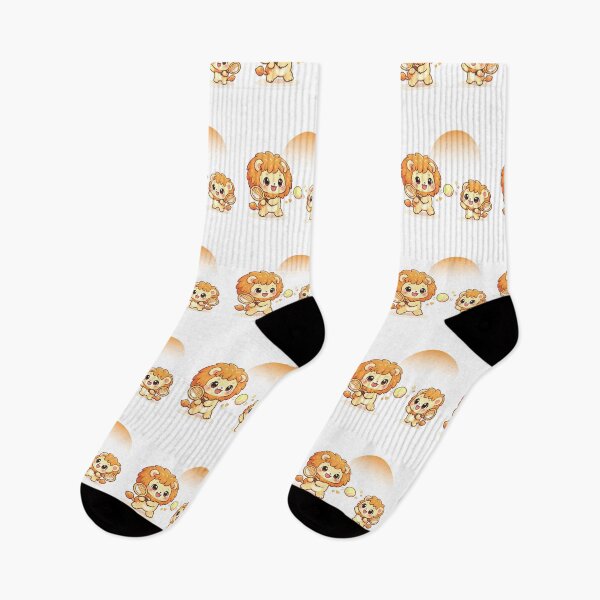 Item preview, Tennis Fun - Kawaii Lion Family. designed and sold by Lylysun.