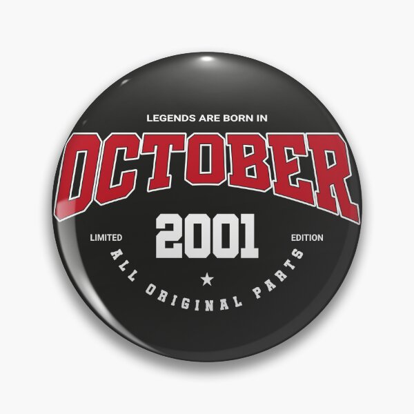 Item preview, October legends 2001 designed and sold by HB Shirts.