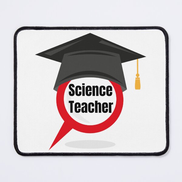 Item preview, Science Teacher Graduation Cap Appreciation Gift Art designed and sold by PixelWaveBD.