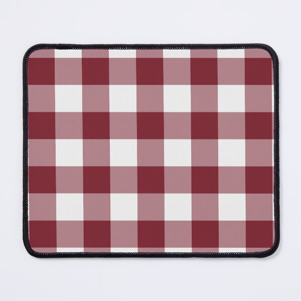 Item preview, White And Red Gingham Pattern designed and sold by pattern-archive.