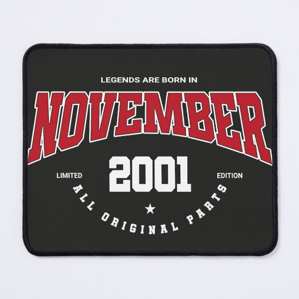 Item preview, November legends 2001 designed and sold by HB Shirts.