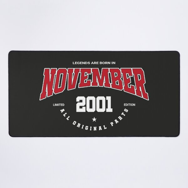 Item preview, November legends 2001 designed and sold by HB Shirts.