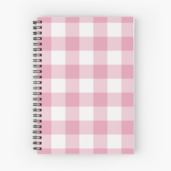 Item preview, White And Rose Gingham Pattern designed and sold by pattern-archive.
