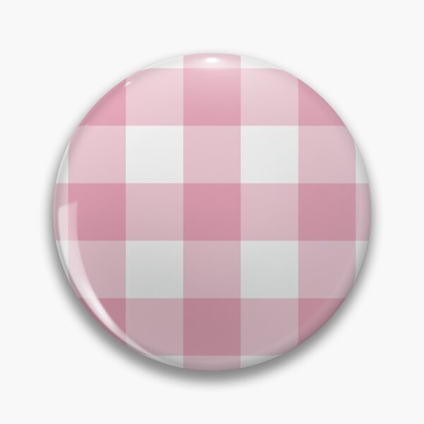 Item preview, White And Rose Gingham Pattern designed and sold by pattern-archive.