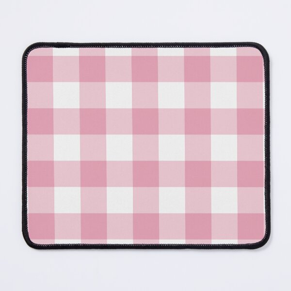Item preview, White And Rose Gingham Pattern designed and sold by pattern-archive.