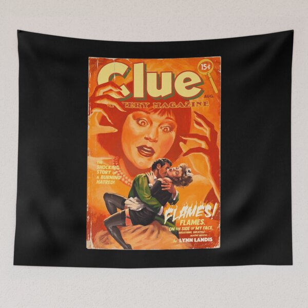 Item preview, Flames! Clue Magazine The Shocking Story Of A Burning Hatred designed and sold by Latrell Jennings.