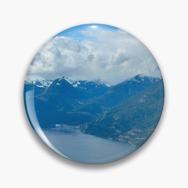 Item preview, Mountain and Lake Views in Squamish British Columbia designed and sold by ClarissaFlora.
