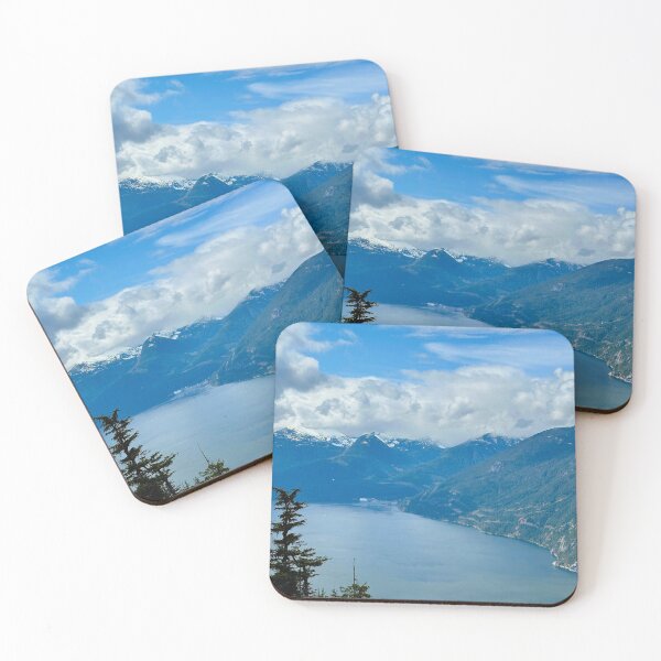 Item preview, Mountain and Lake Views in Squamish British Columbia designed and sold by ClarissaFlora.