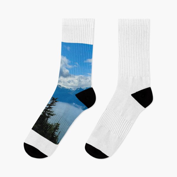 Item preview, Mountain and Lake Views in Squamish British Columbia designed and sold by ClarissaFlora.