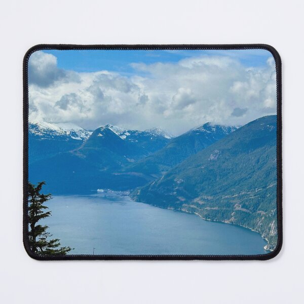 Item preview, Mountain and Lake Views in Squamish British Columbia designed and sold by ClarissaFlora.