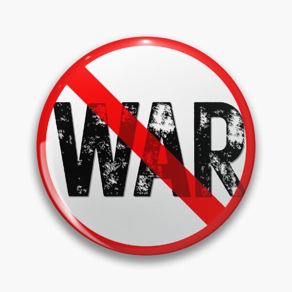 Item preview, No to war designed and sold by studio468.
