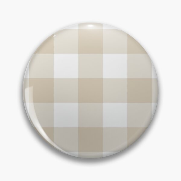 Item preview, White And Sand Gingham Pattern designed and sold by pattern-archive.