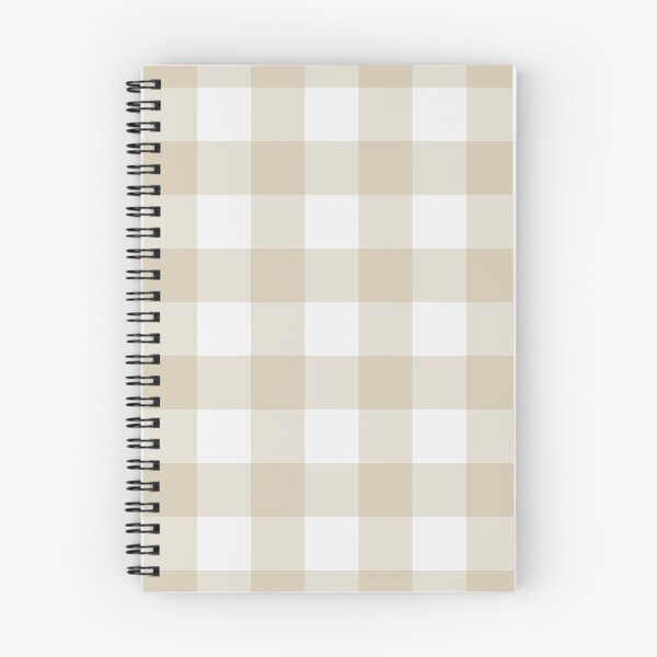 Item preview, White And Sand Gingham Pattern designed and sold by pattern-archive.