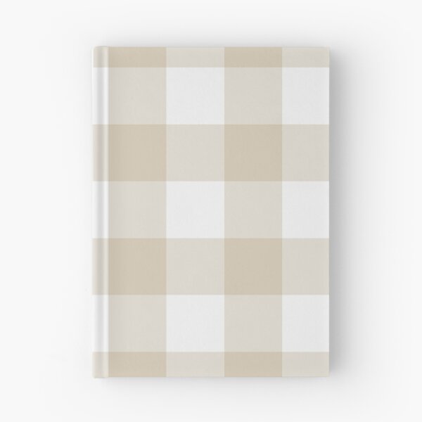 Item preview, White And Sand Gingham Pattern designed and sold by pattern-archive.