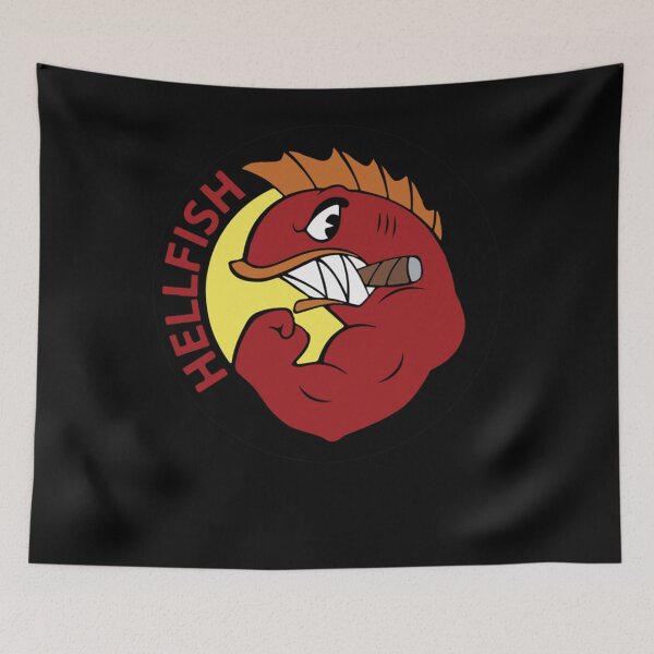 Item preview, Flying Hellfish designed and sold by Latrell Jennings.