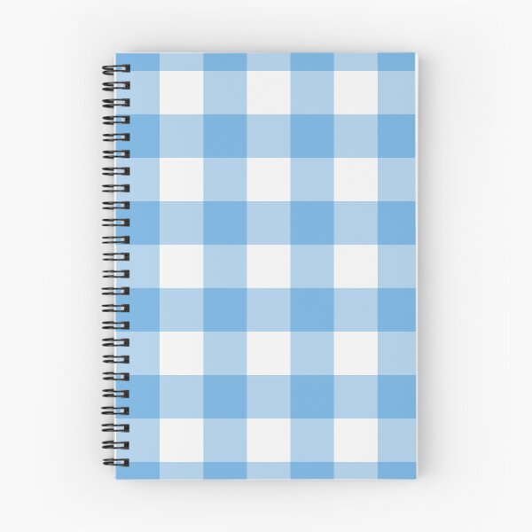 Item preview, White And Sky Blue Gingham Pattern designed and sold by pattern-archive.
