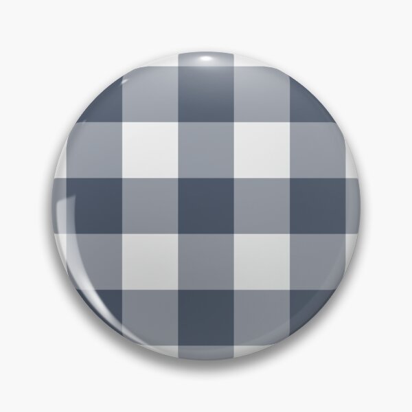 Item preview, White And Slate Gingham Pattern designed and sold by pattern-archive.