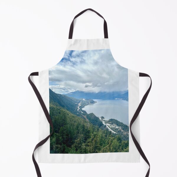 Item preview, Road, Mountain and Water View in Squamish Sea to Sky designed and sold by ClarissaFlora.