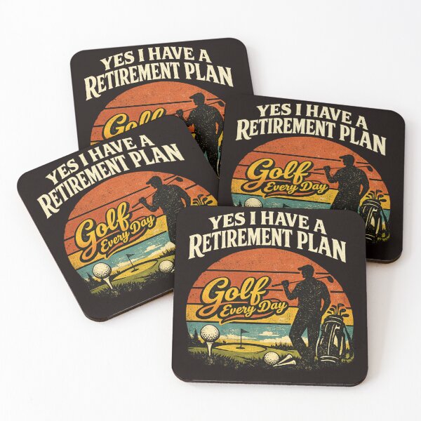 Item preview, Yes I Have A Retirement Plan Golf Every Day Golfer Retiree Golfing designed and sold by Pawsome Quotes.
