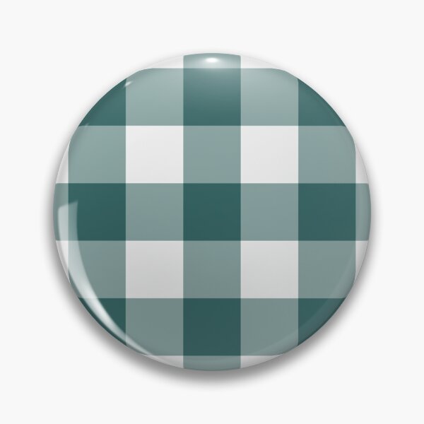 Item preview, White And Teal Gingham Pattern designed and sold by pattern-archive.