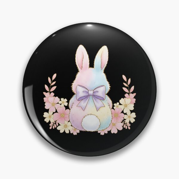 Item preview, Girls Easter Bunny Face Pink Easter designed and sold by OlakunleOloroz.