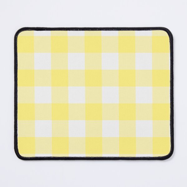 Item preview, White And Yellow Gingham Pattern designed and sold by pattern-archive.