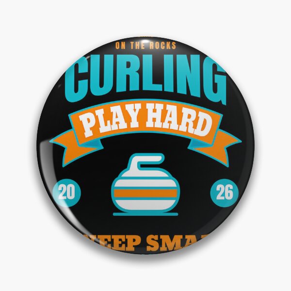 Item preview,  Curling- Play Hard -Sweep Smart - Control The Ice - designed and sold by Manisha Mandal.