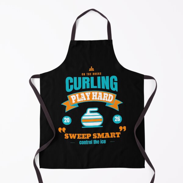 Item preview,  Curling- Play Hard -Sweep Smart - Control The Ice - designed and sold by Manisha Mandal.