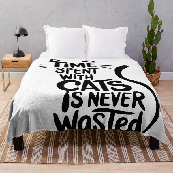 Item preview, Time spent with cats is never wasted designed and sold by jkrphoto.