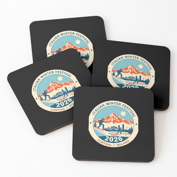 Item preview,  Italian Winter Festival Cortina Milano 2026 Winter Olympics designed and sold by Manisha Mandal.