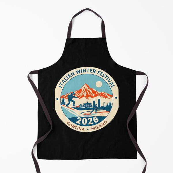 Item preview, Italian Winter Festival Cortina Milano 2026 Winter Olympics designed and sold by Manisha Mandal.