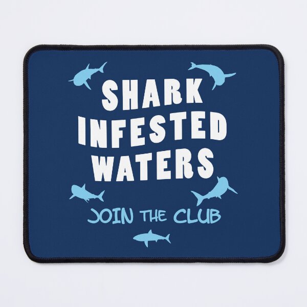 Item preview, Shark Infested Waters - Join The Club | Scuba Diving Design For Shark Lovers designed and sold by TMBTM.