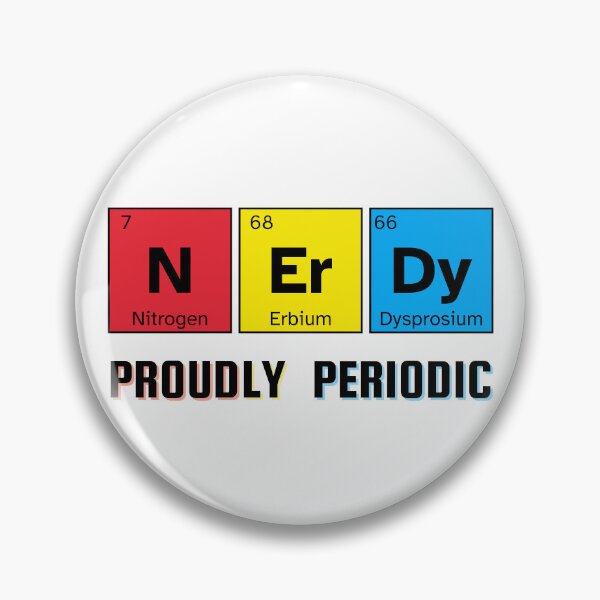 Item preview, Nerdy Periodic Table designed and sold by toriodesigns.