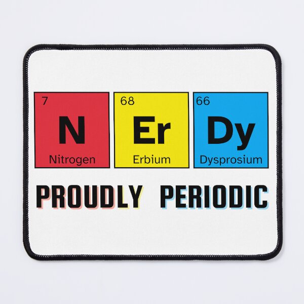 Item preview, Nerdy Periodic Table designed and sold by toriodesigns.