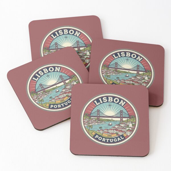 Item preview, Lisbon Portugal Vintage Travel Badge designed and sold by Travel Souvenirs 30.