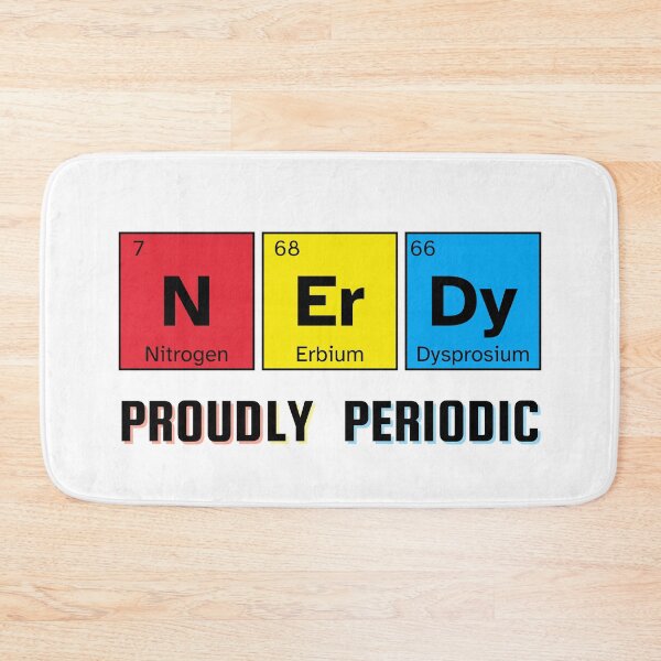 Item preview, Nerdy Periodic Table designed and sold by toriodesigns.