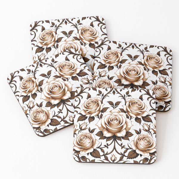 Item preview, Elegant Floral Ornament Rose Background. designed and sold by MissYouONLY.