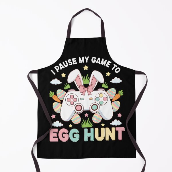Item preview, I Paused My Game to Egg Hunt Easter Funny Gamer designed and sold by OlakunleOloroz.