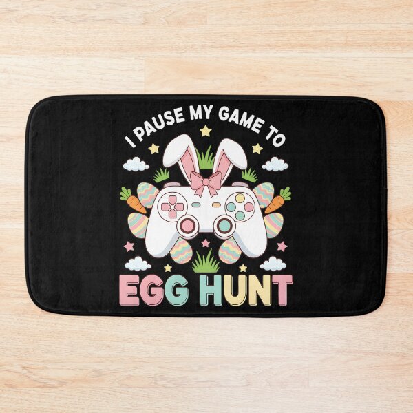 Item preview, I Paused My Game to Egg Hunt Easter Funny Gamer designed and sold by OlakunleOloroz.