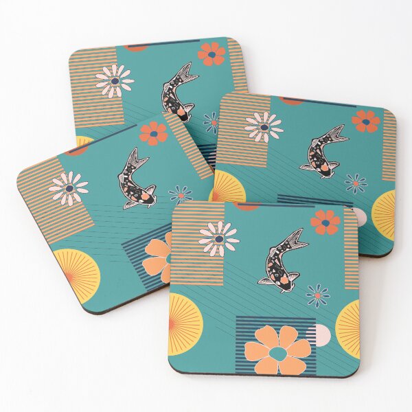 Item preview, Retro Koi Mix designed and sold by jehb.creative.
