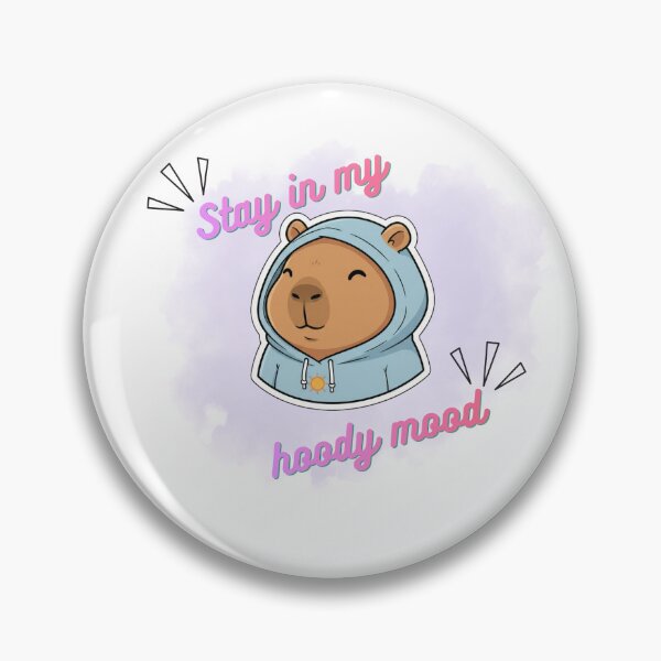 Item preview, Cozy Hoodie Capybara designed and sold by DreamGraphicDG.