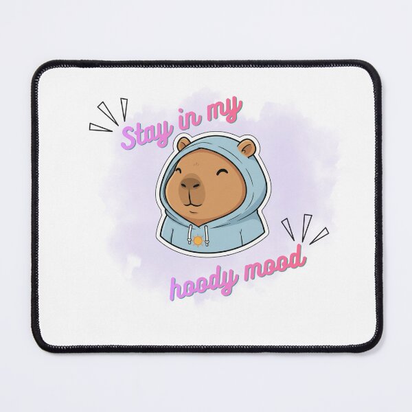 Item preview, Cozy Hoodie Capybara designed and sold by DreamGraphicDG.