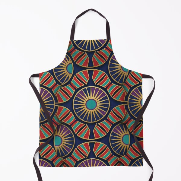 Item preview, Ancient Egyptian Sun Disk and Lotus Relief Pattern designed and sold by DGtaLrtcom.