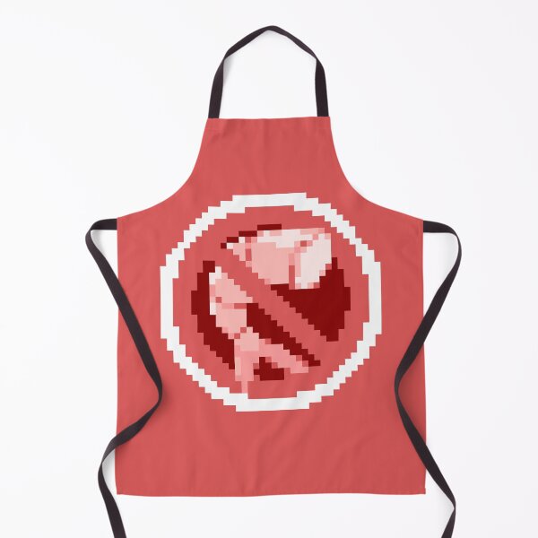 Item preview, No Shrimp Warning Pixel Art designed and sold by Chiptroid.