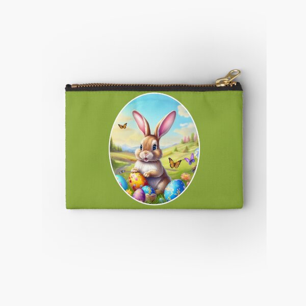 Item preview, Cute Easter bunny in a landscape designed and sold by HA-Design-Kunst.