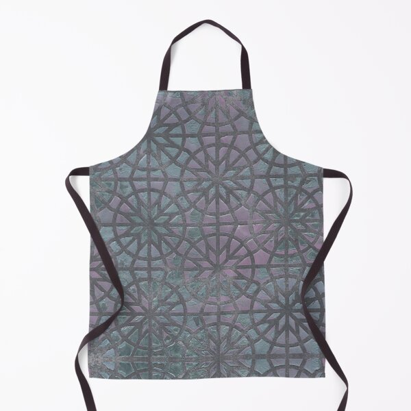 Item preview, Hand Painted Blue and Pink Stained-Glass Pattern designed and sold by Zab Butler Design.