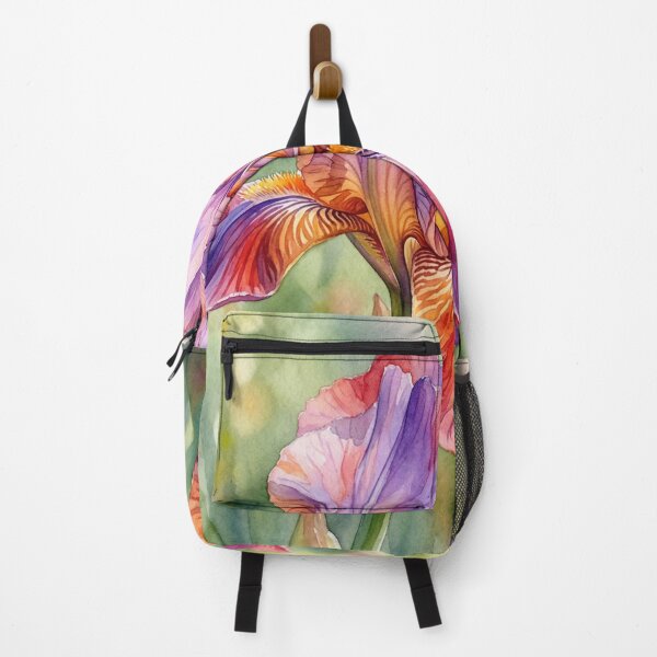 Item preview, Luminous iris blossom in watercolor designed and sold by Sigtrix.