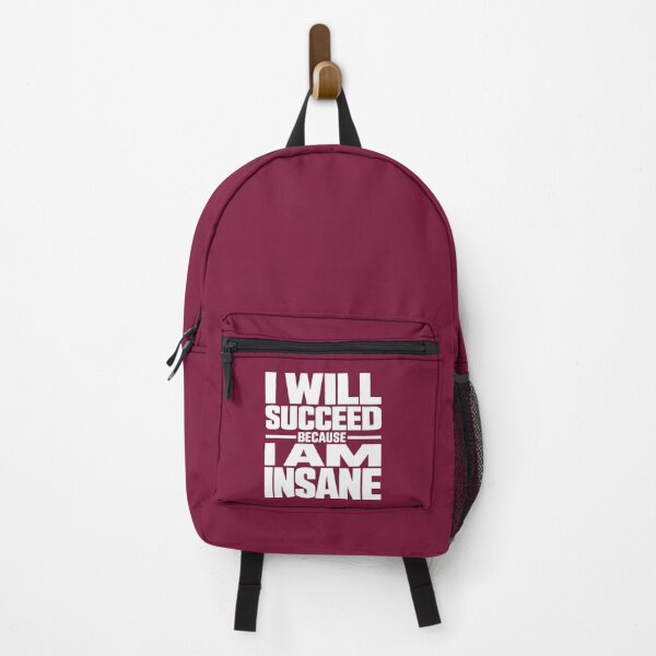 Item preview, I will succeed because i am insane designed and sold by TheTube.