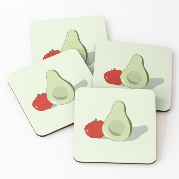 Item preview, Fresh and healthy food - Avocado and Tomato designed and sold by Caterina@.